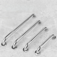 Barre d'appui murale robuste antidérapante en acier inoxydable SUS304 pour la sécurité dans la salle de bain, pour personnes âgées handicapées, protection des toilettes