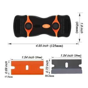 1 lưỡi dao cạo cạo, dao cạo làm sạch đa năng để loại bỏ đề can, nhãn dán, nhãn, hàn, chất kết dính và sơn - Product Image 5