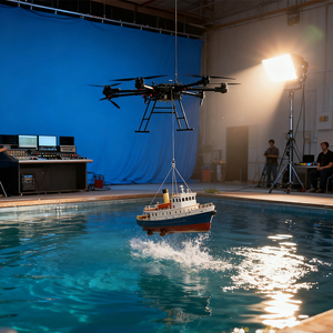 Dron de Alta Resistencia QD-ZF-8-150DS, Carga Útil de 150 kg, 8 Ejes, 70 Minutos de Autonomía, Velocidad de 19 m/s, Resistencia al Viento de 8 Niveles IP65, Control Remoto, 4K UHD - Product Image 2