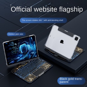 Coques transparentes rotatives pour tablette, <span class=keywords><strong>coque</strong></span> de protection pour <span class=keywords><strong>iPad</strong></span> Pro 11 pouces, moule privé OEM, <span class=keywords><strong>coque</strong></span> monobloc - Product Image 1