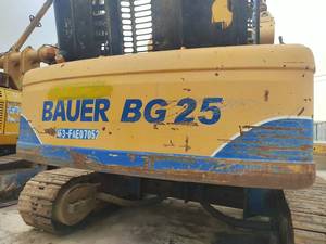 Used Bauer BG26 BG25 BG28 BG34 Drilling Rig Nice Condition Rig BG24 BG25 BG28 BG30 BG38 bg42 <b>Pile</b> <b>Driver</b> - Product Image 2