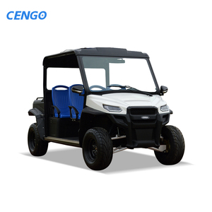 Xe điện bốn chỗ ngồi trên mọi địa hình với xe tiện ích nông nghiệp phía sau - Product Image 3