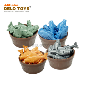Città street view cibo frutta verdura stand negozio con mattoni building block set <span class=keywords><strong>fai</strong></span> <span class=keywords><strong>da</strong></span> <span class=keywords><strong>te</strong></span> (DLC-035) - Product Image 2