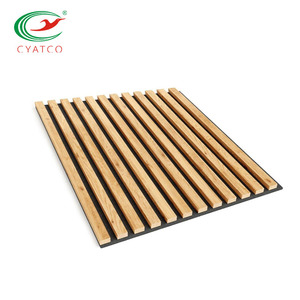 Meilleur <span class=keywords><strong>prix</strong></span>, design moderne, panneaux acoustiques en <span class=keywords><strong>laine</strong></span> <span class=keywords><strong>de</strong></span> <span class=keywords><strong>bois</strong></span> rainurés Akupanel en chêne, absorbant le son, insonorisants, pour application en salle - Product Image 2