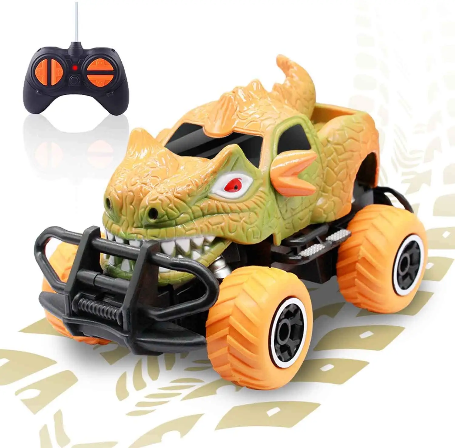 RC Dinosaur Toys 4Channel Remote Control Animal Toys Park Jurassic Toys for Toddlers and Kids