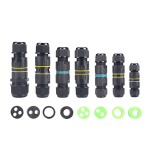 Conectores de Cable Eléctrico Impermeables M25 M20 M16 de 2, 3, 4, 5 y 6 Pines, Conectores de Cable de Plástico IP68 para Iluminación LED - Product Image 2