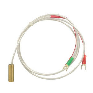 LianCe Temperature Sensor PT100 Surface Mount <b>Wire</b> Leads -200 To 1300 Celsius Water Tank Boiler Use - Product Image 1