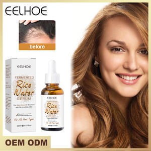 Venta caliente Sequedad y opaco del cabello Mejora La Alopecia Masculina Tratamiento del Salvador de la pérdida de cabello Suero de agua de arroz - Product Image 2