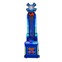 Hercules 2ème Génération King of Hammer : Machine d'Arcade à Monnayeur, Test de Force de Frappe, Jeu de Rédemption de Tickets