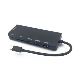 USB3.1 <span class=keywords><strong>USB</strong></span>-C Nam Để 2xusb3.0 Nữ 2xusb3.0 Đầu Đọc Thẻ SD RJ45 Nữ <span class=keywords><strong>USB</strong></span>-C Nữ Tốc Độ Cao Spliter Trung Tâm - Product Image 3
