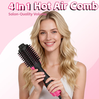 Pas cher prix fabricant outils de coiffure professionnel lisseur peigne à main électrique sèche-cheveux à air chaud Styler brosse