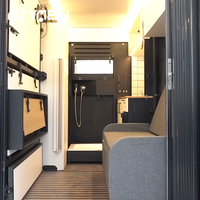 Kits de meubles de conversion sur mesure pour camping-car double cabine, boîte de rangement supérieure pour Mercedes Sprinter et Iveco