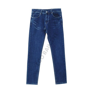 Pantalones Vaqueros de Mezclilla Sólidos para Hombre, Personalizados, para Verano, Otoño e Invierno, con Botones, Lavados, OEM/ODM, Ajustados, Rectos, Cómodos, Ligeros de Algodón - Product Image 1