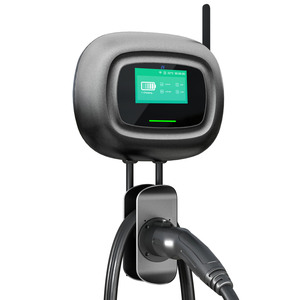 Station de recharge murale pour véhicule électrique Khons, <span class=keywords><strong>prix</strong></span> d'usine, AC, domestique, <span class=keywords><strong>7</strong></span> <span class=keywords><strong>kW</strong></span>, 32 A, monophasé, type 2, IEC62196-2, nouvelle station de recharge murale pour véhicule électrique - Product Image 1