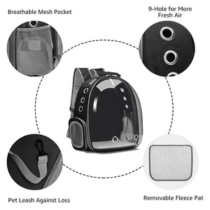 Airline-Approved Ventilate Pet <b>Backpack</b> Bag <b>Cat</b> <b>Backpack</b> Carrier Bubble Carrying Bag <b>Cat</b> <b>Backpack</b> Carrier - Product Image 5
