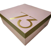 Organizador de Zapatos Rígido con Tapa y Base, Color Rosa, para Guardar Calcetines, Ropa de Piel y Prendas de Vestir, Personalizable