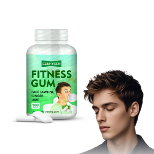 Gomme à <span class=keywords><strong>mâcher</strong></span> dure pour entraînement de la mâchoire, marque privée, pour adultes, à la menthe poivrée, pour l'exercice des muscles <span class=keywords><strong>du</strong></span> <span class=keywords><strong>visage</strong></span> - Product Image 1