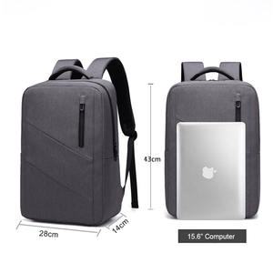 Sac à dos d'ordinateur portable de voyage d'affaires durable et antivol personnalisé avec port de charge USB, sac d'ordinateur pour l'école et le collège - Product Image 5