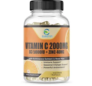 Витамин C и E добавка витамин E + витамин C Мягкий гель для антиоксиданта и улучшения иммунитета продукты для здоровья