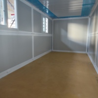 Maison préfabriquée pliable prête à l'emploi, mini-maison en conteneur, prix bas, maison mobile pliable empilable