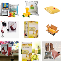 Machine de remplissage de sacs BIB (Bag-in-Box) à tête unique, 100-250 sacs/h, pompe plastique de qualité alimentaire haute efficacité pour lait, yaourt, boissons