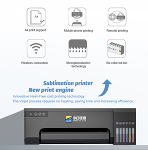 Zyjj A4 3D thăng hoa máy in cho trường hợp điện thoại cho DIY Máy tính để bàn kinh doanh nhỏ tự động cấp với 1 năm bảo hành - Product Image 2