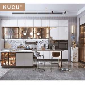 Set di Mobili da <span class=keywords><strong>Cucina</strong></span> Economici in MDF per Piccole Cucine, Design Interno di Guangzhou - Product Image 6