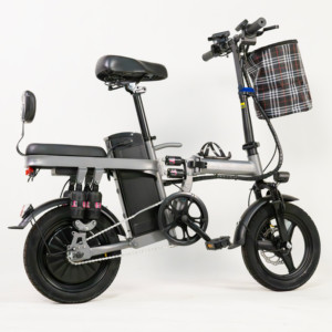 Folding Bike 14-inch 500W 48V Lithium Battery Folding Bike Factory Cheap - Product Image 4