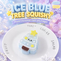 Jouet anti-stress en caoutchouc souple TPR en forme de flocon de neige pour Noël, personnalisable avec logo, pour filles et garçons de 5 à 7 ans, vente en gros