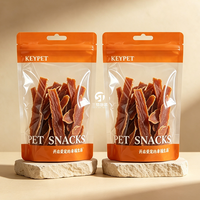 Sachet d'emballage alimentaire transparent refermable pour animaux de compagnie, pochette verticale personnalisée imprimée numériquement pour aliments pour chats, aliments pour chiens, friandises lyophilisées