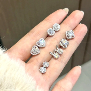 Boucles d'oreilles Dainty pendientes Ficelle Ternir Free aretes de mujer Bijoux en acier inoxydable étanche - Product Image 1