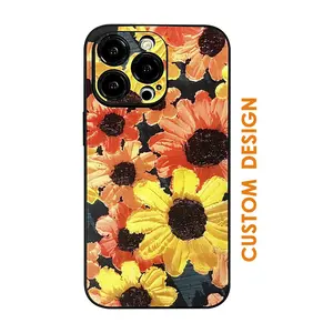 INS Hot Sale Girly Print Case Cover For iPhone 13 Pro max Custom Designs PC+ Acrylic Back Cover Case For Sublimation