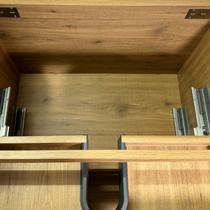 Combinación de fregadero y armario de <span class=keywords><strong>baño</strong></span>, muebles de <span class=keywords><strong>baño</strong></span> de MDF integrados en armarios de <span class=keywords><strong>baño</strong></span> montados en la pared - Product Image 6