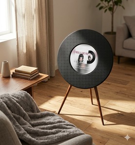 Haut-parleur minimaliste haut de gamme version 5.4 avec effets dynamiques qui améliorent la musique grâce à des effets visuels uniques par morceau. Qualité sonore HiFi - Product Image 6