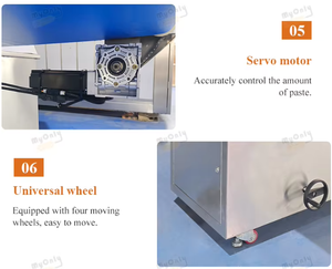 Пищевой промышленный высококачественный CE мини-дозатор для блинов и теста, машина для изготовления тортов - Product Image 5