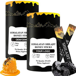 Biểu Tượng Tùy Chỉnh Tinh Khiết Himalaya Shilajit Gậy Với Hữu Cơ Mật Ong Tự Nhiên Shilajit Gummies <span class=keywords><strong>Manuka</strong></span> Mật Ong Shilajit Với 30 Gậy - Product Image 1