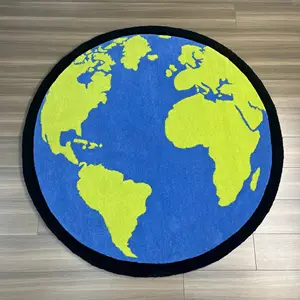 Handmade Special Size Design Logo Custom Rug Carpet Rug