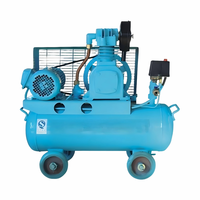 Compresseur d'air à piston sans huile portable YiBang 0,55 kW 0,75 CV 0,05 Nm³/min 8 bar réservoir 36 L AC 380 V 50 Hz refroidi par air