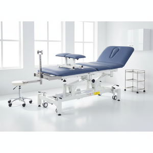 अस्पताल फर्नीचर लंबर रीढ़ की हड्डी अपघटन सुधार सुधार उपकरण विद्युत फिजियोथेरेपी कर्षण उपचार तालिका - Product Image 2