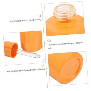 High Quality Thick Bottom Dropper <b>Bottle</b> with Glass Body Fast Delivery and Affordable for Cosmetic Use with Screen Printing - Product Image 3