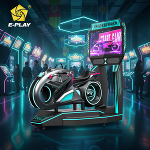Cockpit de simulation de course VR 9D Eplay pour intérieur avec siège à mouvement, jeu d'arcade moto et casque de jeu VR 360 - Product Image 1