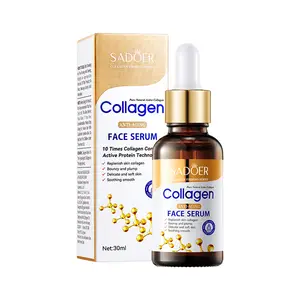 Großhandel Kollagen-Serum straffend feuchtigkeitsspendend Anti-Falten Anti-Aging Hautpflege-Feuchtigkeitscreme 30 ml Gesichtshautpflegeserum