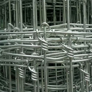 Rouleaux de clôture pour cerfs en fil de fer galvanisé tissé à nœuds fixes - Product Image 1