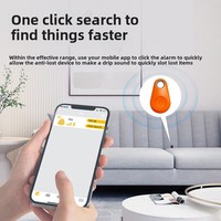 Mini traceur GPS étanche Bluetooth pour animaux de compagnie, compatible Android, localisateur de chiens/chats, accessoires de collier de clé de voiture pour enfants