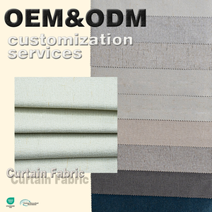 Personnalisation OEM/ODM – Rideaux occultants modernes et confortables à 2 panneaux pour chambre à coucher, avec cantonnières, haute performance - Product Image 1