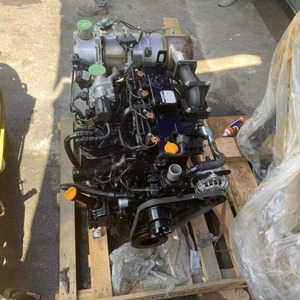 Moteur diesel 4 cylindres 4TNV98 4TNV98CT, démarrage électrique A4vso, refroidissement par eau, moteur 4 temps, ensemble moteur pour excavatrice - Product Image 4