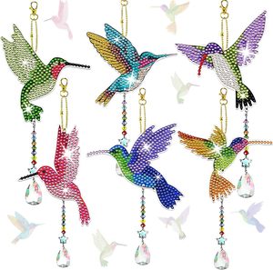 OCHOICE Vente en gros de porte-clés personnalisés en peinture diamant, motifs animaux, kits d'art diamant 5D, OEM ODM, cadeau artisanal DIY <span class=keywords><strong>pour</strong></span> adultes - Product Image 4