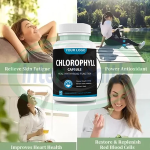 Ausreson OEM Sodium tembaga Chlorophyllin suplemen Label pribadi kapsul klorofil organik - Product Image 2