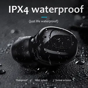 XG-29 Bluetooth Earphone Stereo Sport Wireless Earbuds Headset Mini TWS Earphones LED Clock