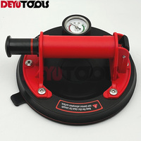 Bomba de vacío de aire manual resistente de 8 pulgadas con manómetro fuerte, herramienta de succión alimentada por batería, herramientas de mano grandes